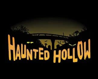 Hirschis Haunted Hollow Logo Hirschis Haunted Hollow Logo