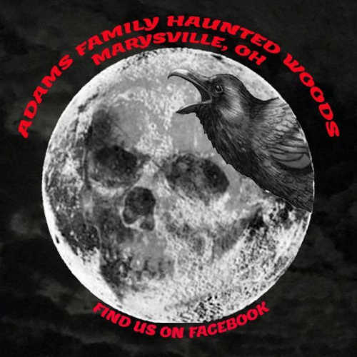 Adams Family Haunted Woods Logo