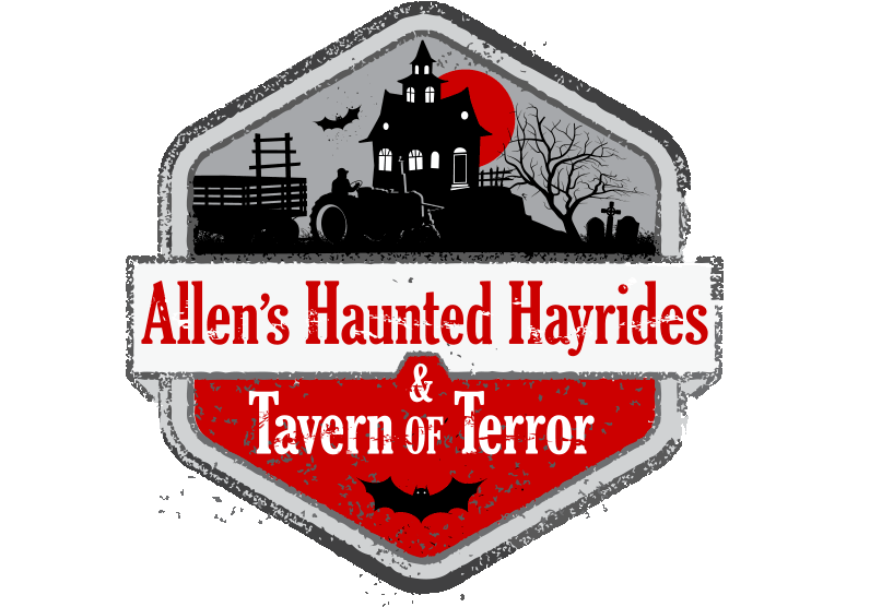 Allens Haunted Hayrides and Tavern of Terror Logo