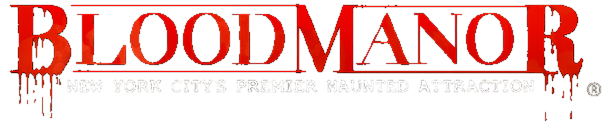 Blood Manor Haunted Attraction Logo Blood Manor Haunted Attraction Logo
