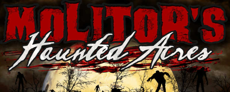 Molitors Haunted Acres Logo