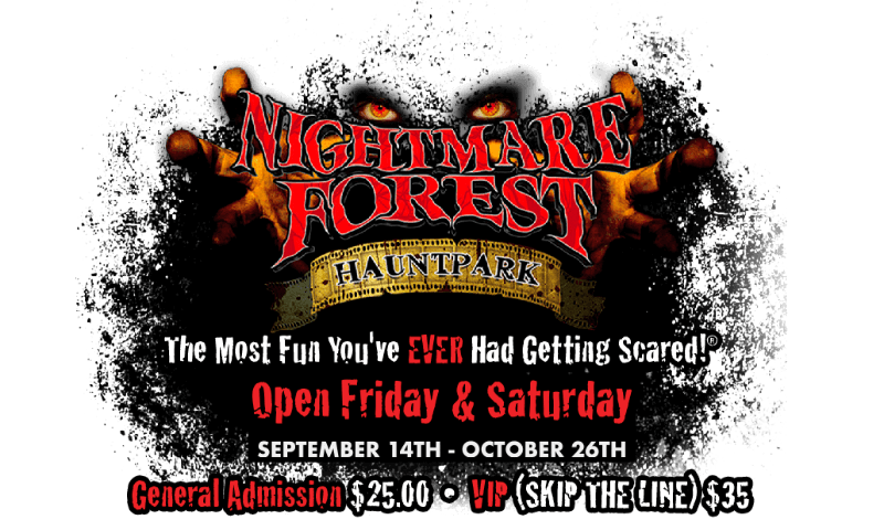 Nightmare Forest Haunt Park Review