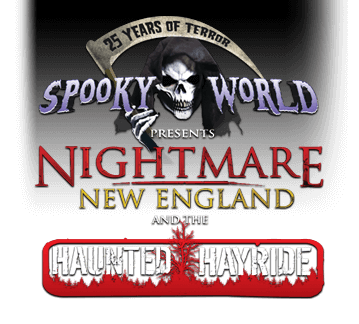 Spooky World presents Nightmare New England Logo Spooky World presents Nightmare New England Logo