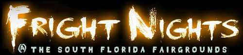 Fright Nights at the South Florida Fairgrounds Logo